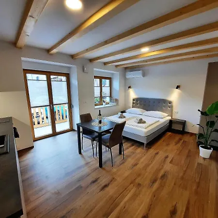 Apartments Hlapi With Spa Kobarid Extérieur photo