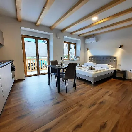 Apartments Hlapi With Spa Kobarid Extérieur photo