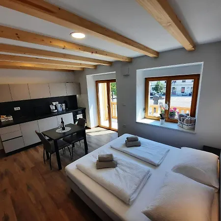 Apartments Hlapi With Spa Kobarid Extérieur photo